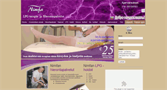 Desktop Screenshot of nimfa.fi